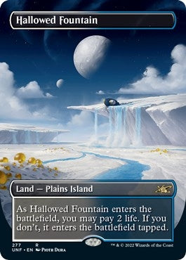 Hallowed Fountain (Borderless) (277) [UNF] - MTG Single