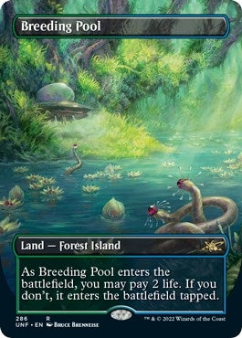 Breeding Pool (Borderless) (286) [UNF] - MTG Single