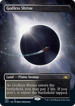 Godless Shrine (Borderless) (282) [UNF] - MTG Single