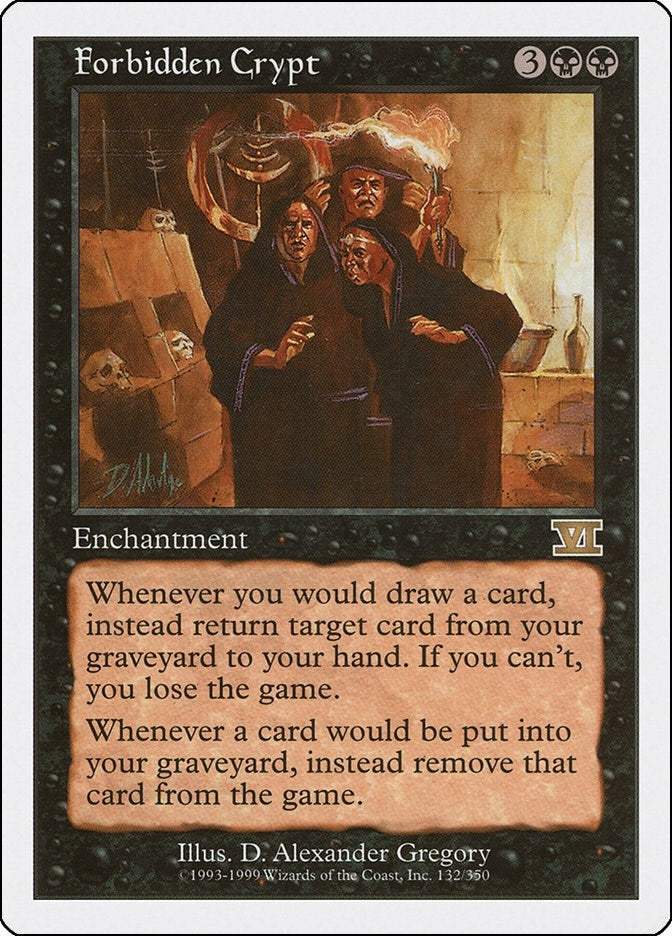 Forbidden Crypt (132) [6ED] - MTG Single