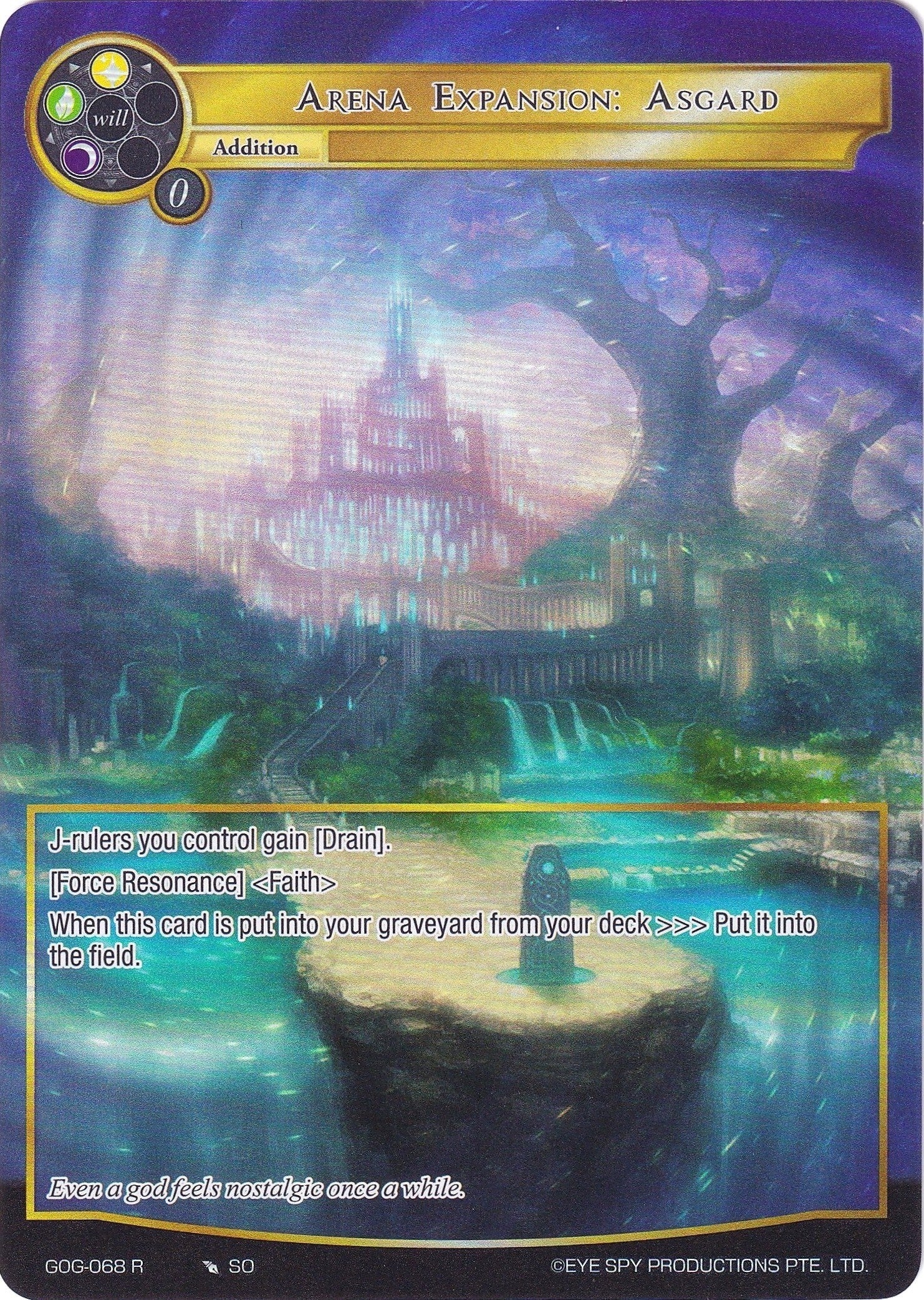 Arena Expansion: Asgard (Full Art) (68) [GOG] - Force of Will Single