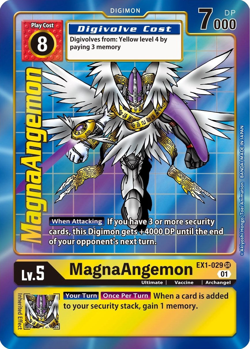 MagnaAngemon (Alternate Art) (1029) [EX01] - Digimon Card Game Single