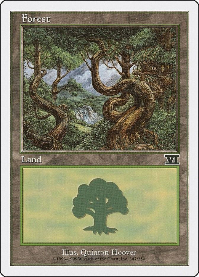 Forest (347) (347) [6ED] - MTG Single