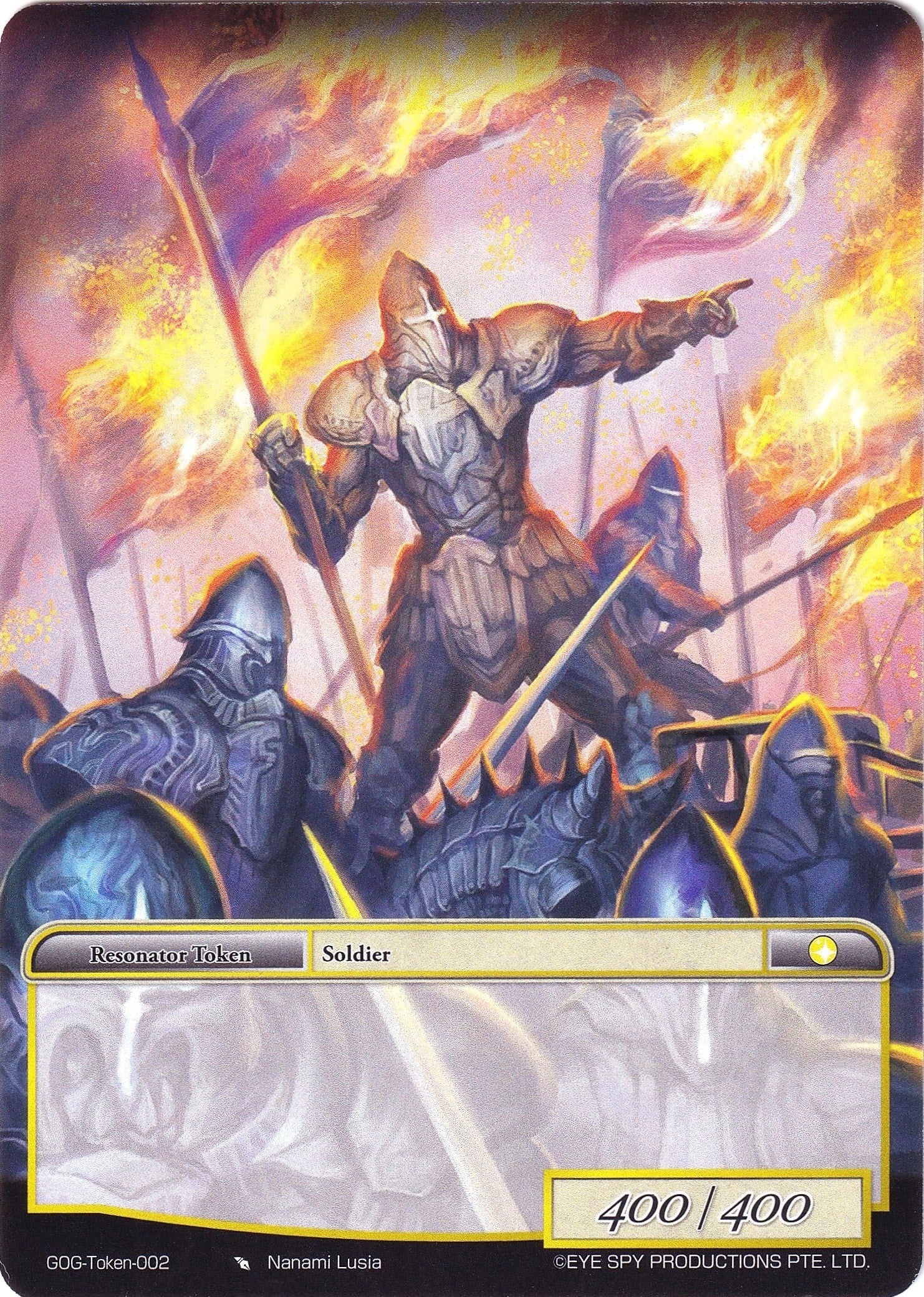 Soldier Token (0) [GOG] - Force of Will Single