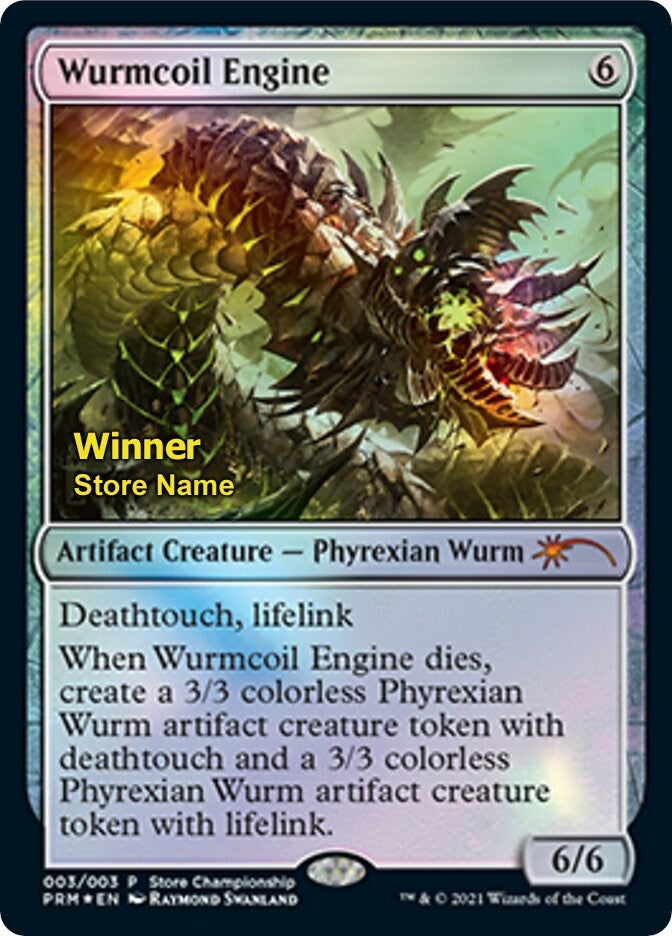 Wurmcoil Engine (Winner) (3) [GAME] - MTG Single