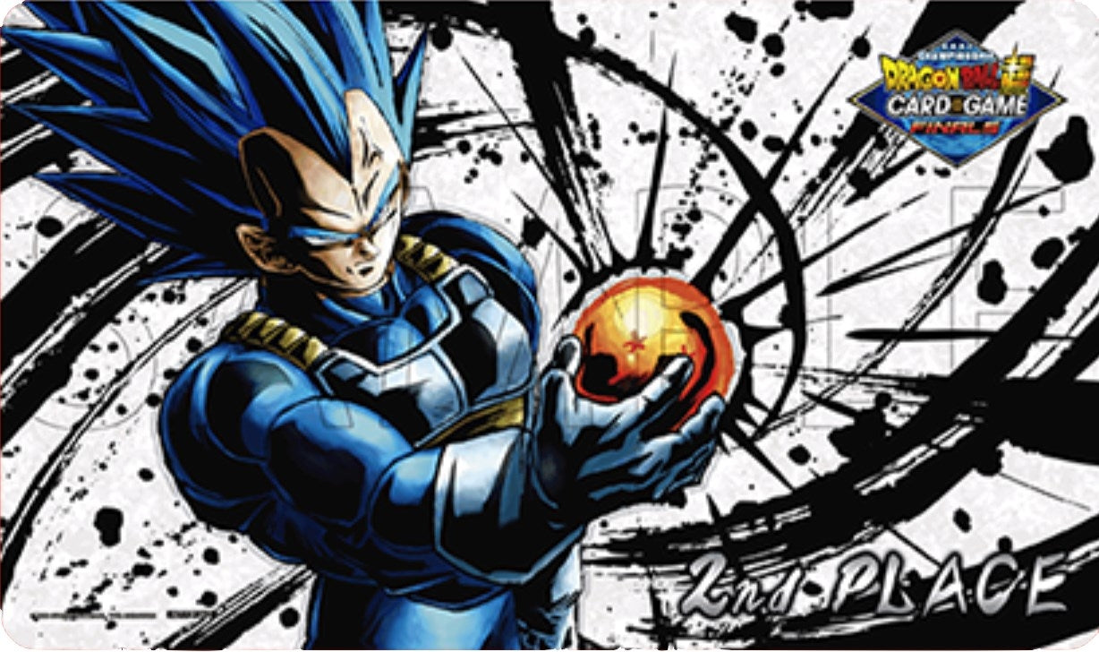 Dragon Ball Super: National Championship November 2021 - 2nd Place Playmat - Playmats Sealed