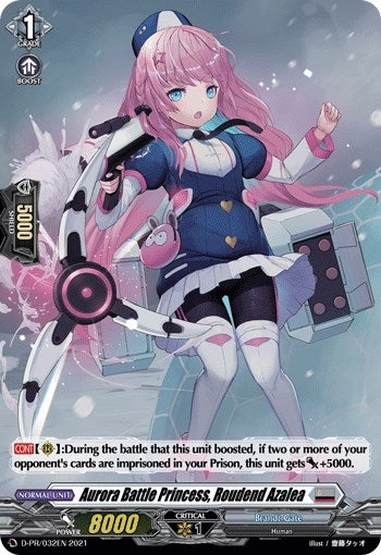 Aurora Battle Princess Roudend Azalea (32) [D-PR] - Cardfight Vanguard Single