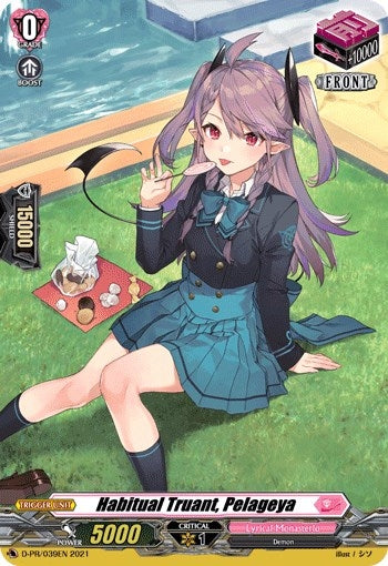 Habitual Truant Pelageya (39) [D-PR] - Cardfight Vanguard Single