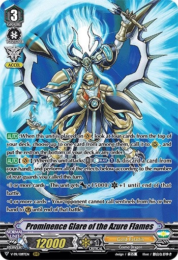 Prominence Glare of the Azure Flames (197) [VPR] - Cardfight Vanguard Single