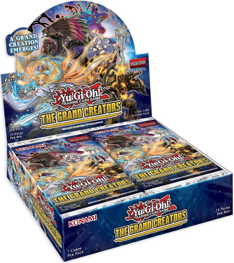 The Grand Creators Booster Box [1st Edition] (GRCR) - YuGiOh Sealed