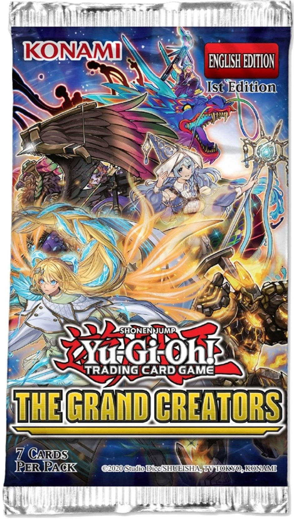 The Grand Creators Booster Pack [1st Edition] (GRCR) - YuGiOh Sealed