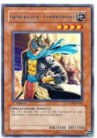 Gravekeeper’s Commandant (15) (FOTB) - YuGiOh Single