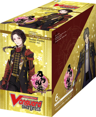 Touken Ranbu -ONLINE- 2021 Starter Deck Display [D-TTD01] - Cardfight Vanguard Sealed
