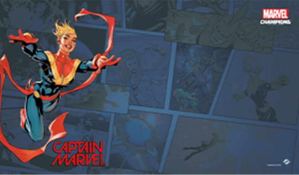 Captain Marvel Game Mat - Playmats Sealed