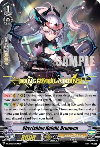 Cherishing Knight Branwen (202101) [VPR] - Cardfight Vanguard Single