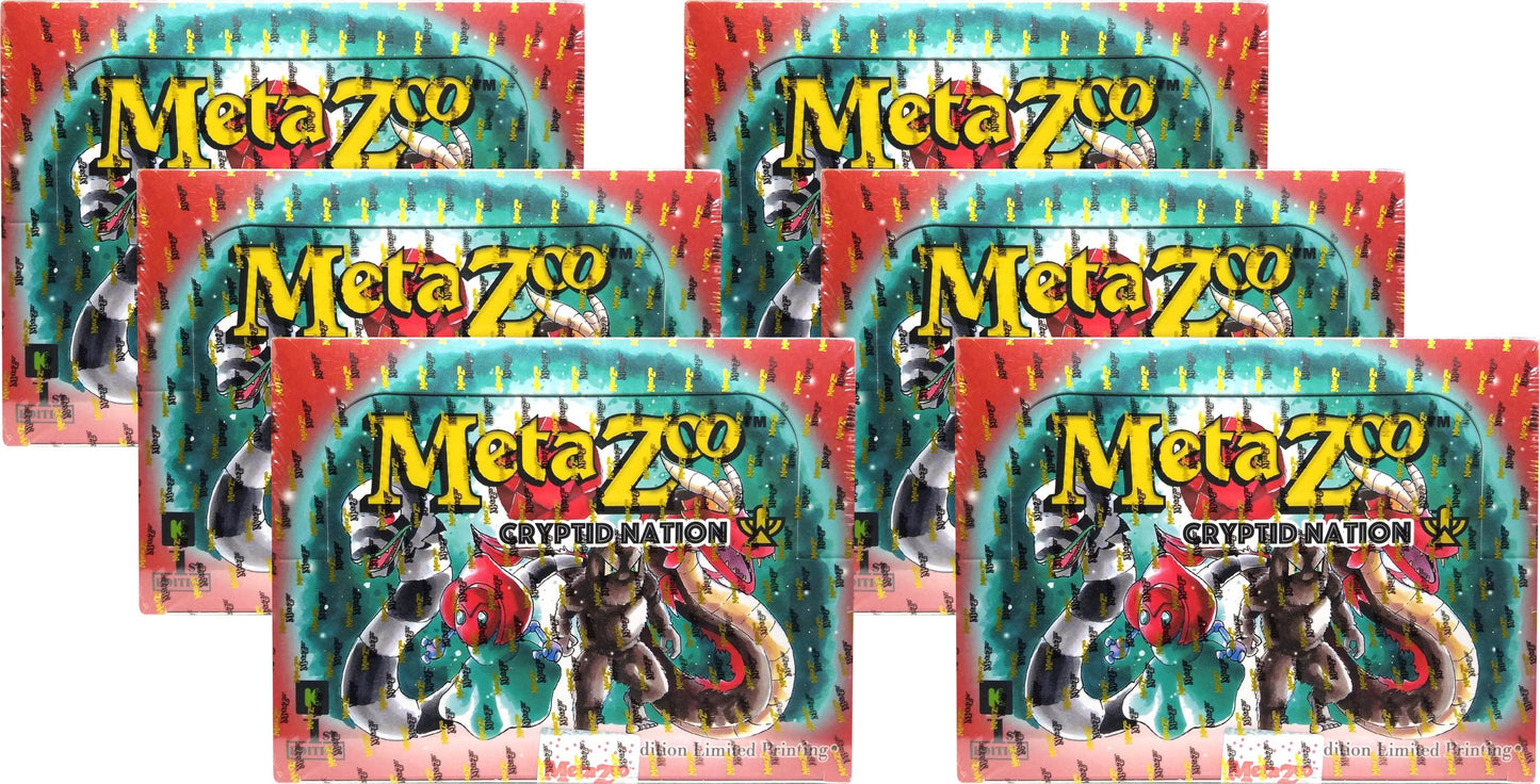 Cryptid Nation: Kickstarter Edition Booster Box Case [CNKE] - MetaZoo Sealed
