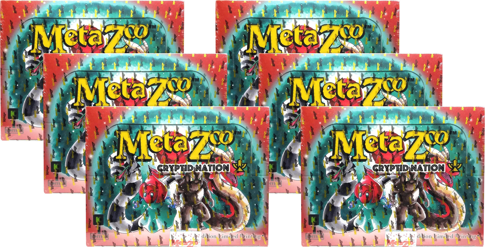Cryptid Nation: Kickstarter Edition Booster Box Case [CNKE] - MetaZoo Sealed