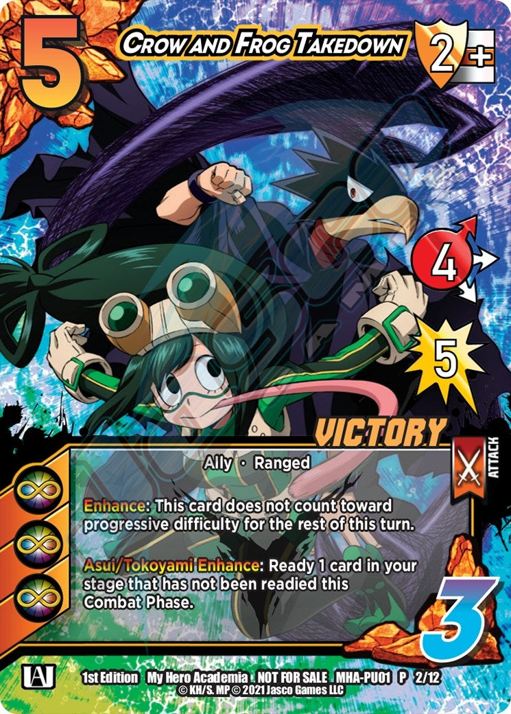 Crow and Frog Takedown (Plus Ultra Pack 1 Victory) (1212) [MHAP] - UniVersus Single