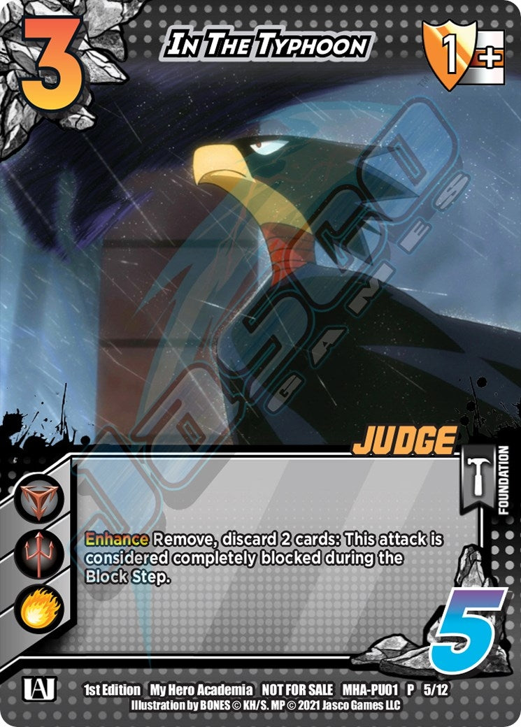 In the Typhoon (Plus Ultra Pack 1 Judge) (1512) [MHAP] - UniVersus Single