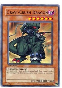 Gravi-Crush Dragon (30) (FOTB) - YuGiOh Single