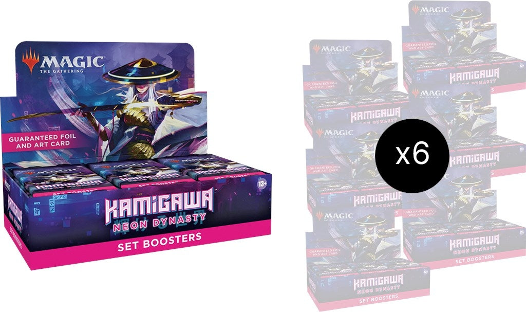 Kamigawa: Neon Dynasty - Set Booster Display Case [NEO] - MTG Sealed