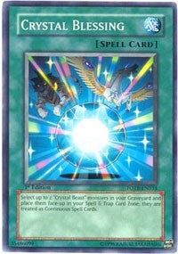 Crystal Blessing (34) (FOTB) - YuGiOh Single