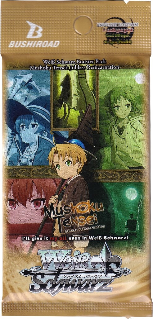 Mushoku Tensei: Jobless Reincarnation Booster Pack [MTI/S83] - Weiss Schwarz Sealed