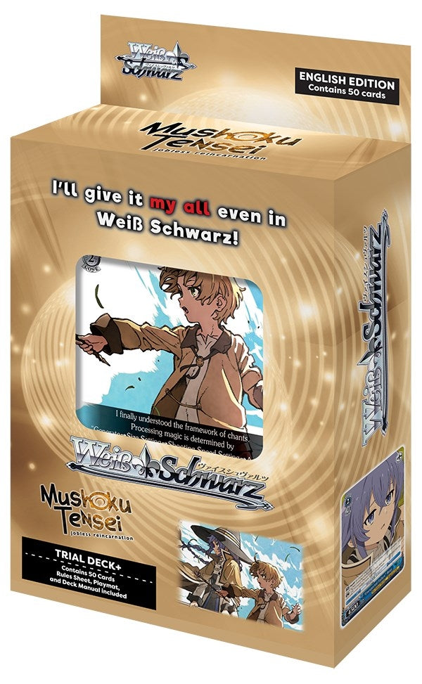 Mushoku Tensei: Jobless Reincarnation Trial Deck + [MTI/S83] - Weiss Schwarz Sealed