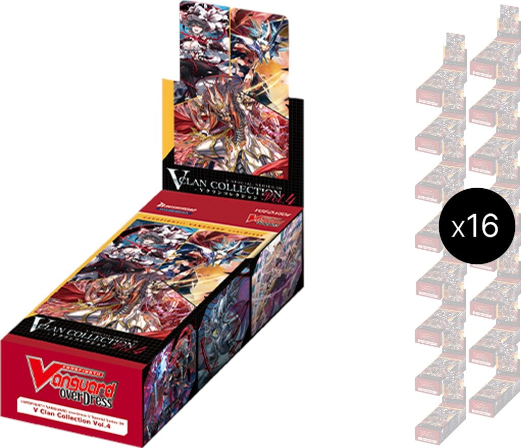 overDress V Special Series 04: V Clan Collection Vol.4 Booster Case [D-VS04] - Cardfight Vanguard Sealed