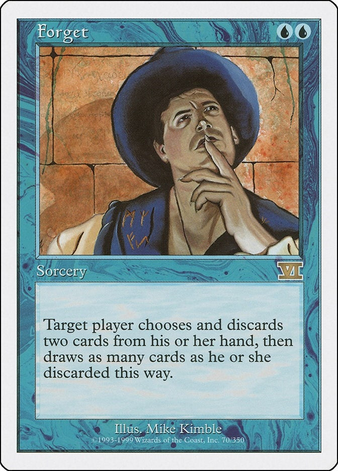 Forget (70) [6ED] - MTG Single