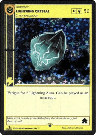 Lightning Crystal (SAMPLE) - MetaZoo Single