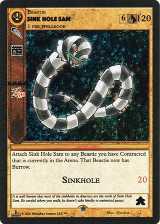 Sink Hole Sam (SAMPLE) - MetaZoo Single