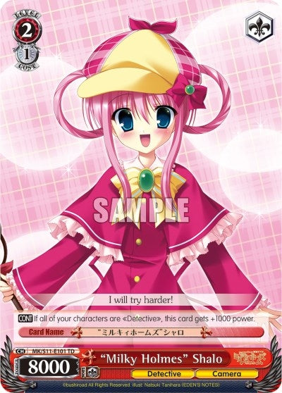 ’Milky Holmes’ Shalo (11101) [PR] - Weiss Schwarz Single