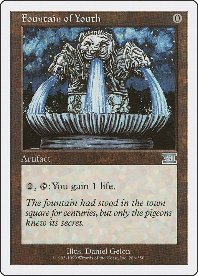 Fountain of Youth (286) [6ED] - MTG Single