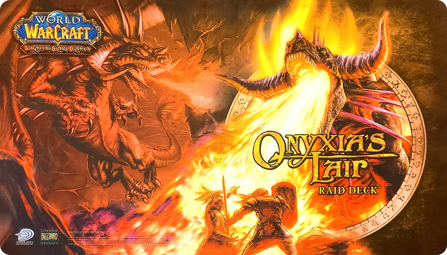 World of Warcraft: Onyxia’s Lair Playmat - Playmats Sealed