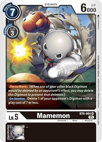 Mamemon (6064) [RPC] - Digimon Card Game Single
