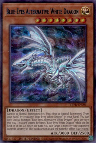 Blue-Eyes Alternative White Dragon (3) (MISC) - YuGiOh Single