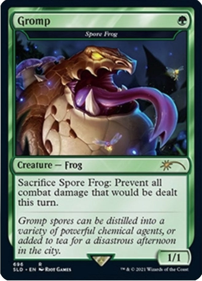 Gromp - Spore Frog (696) [SLD] - MTG Single