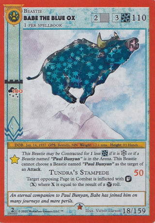 Babe The Blue Ox (18) (CN2E) - MetaZoo Single