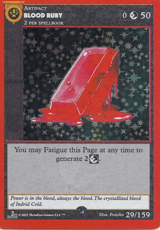 Blood Ruby (29) (CN2E) - MetaZoo Single