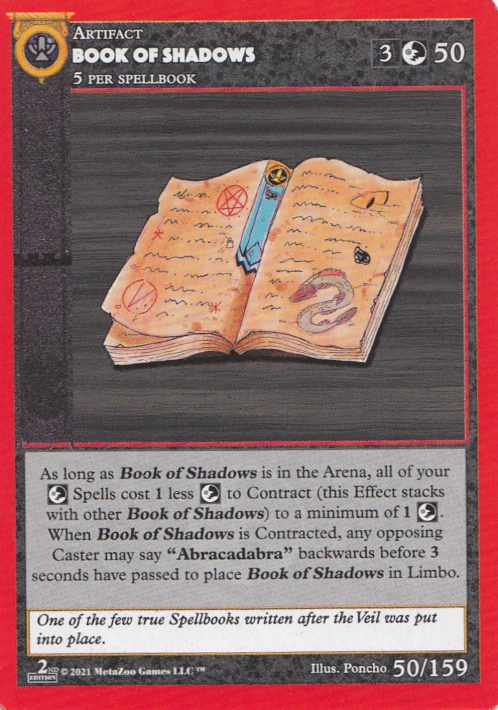 Book Of Shadows (50) (CN2E) - MetaZoo Single