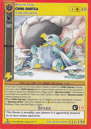 Chibi Quetza (111) (CN2E) - MetaZoo Single