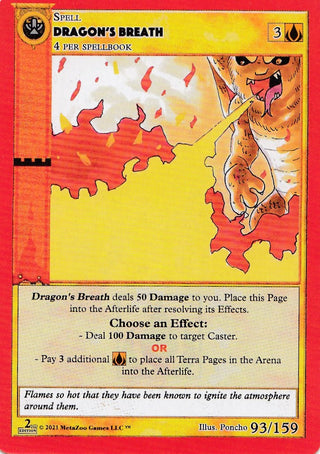 Dragon’s Breath (93) (CN2E) - MetaZoo Single