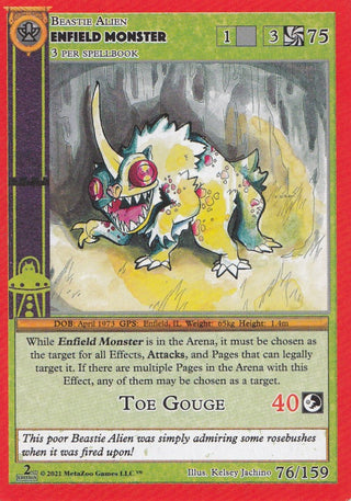 Enfield Monster (76) (CN2E) - MetaZoo Single