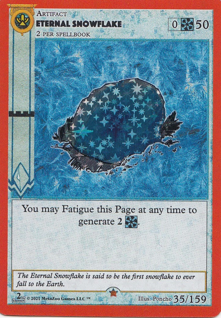 Eternal Snowflake (35) (CN2E) - MetaZoo Single