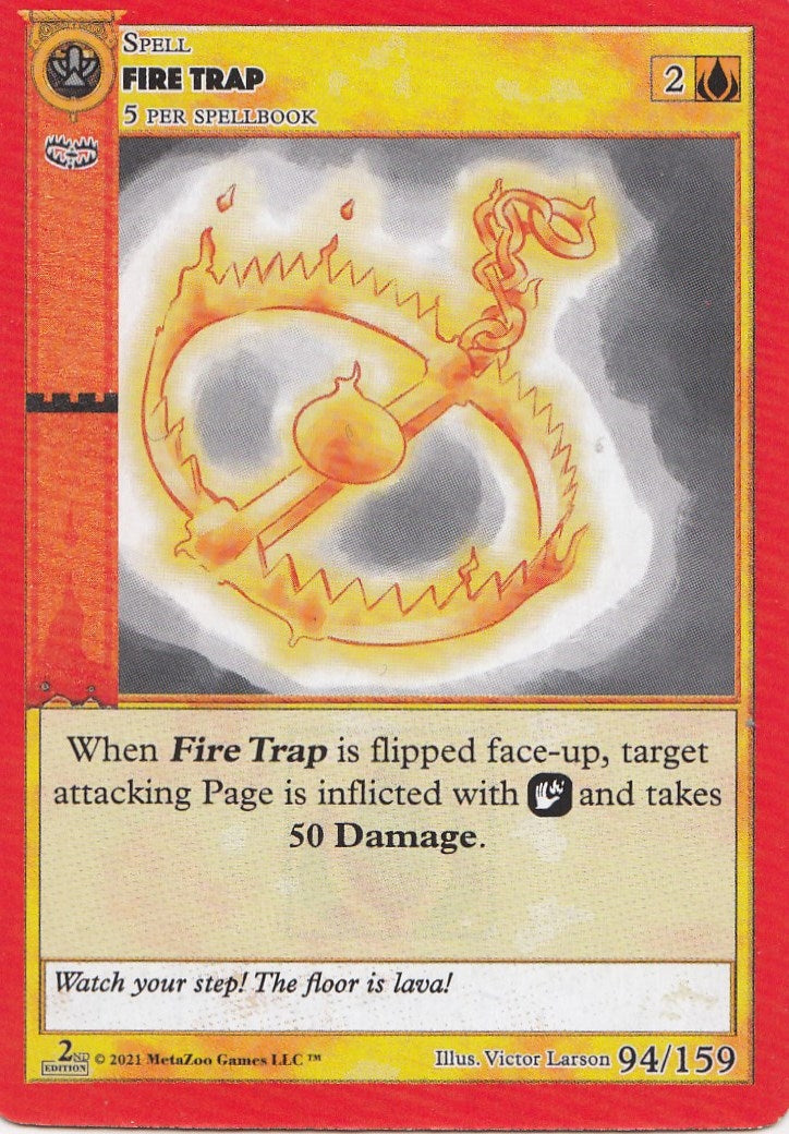 Fire Trap (94) (CN2E) - MetaZoo Single