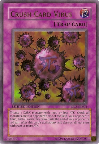Crush Card Virus (4) - YuGiOh Single