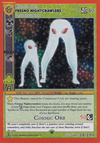 Fresno Nightcrawlers (14) (CN2E) - MetaZoo Single