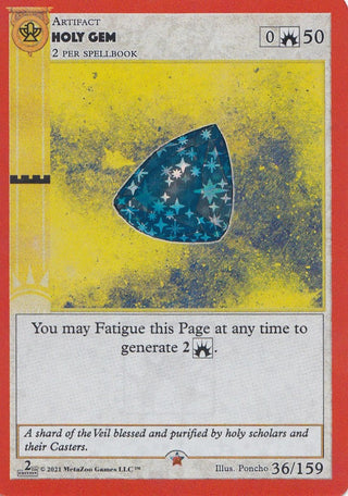 Holy Gem (36) (CN2E) - MetaZoo Single