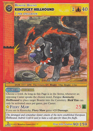 Kentucky Hellhound (90) (CN2E) - MetaZoo Single